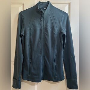 🍒LULULEMON DEFINE Jacket sz 10 SUBMARINE or TEAL SHADOW Green-Blue ~ LUON!!